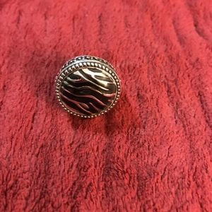 Zebra design ring